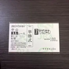 2026年最新】馬券 アグネスタキオンの人気アイテム - メルカリ