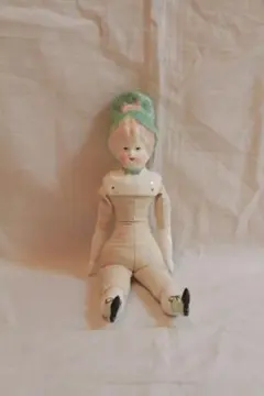 チャイナヘッドドール*パリアンドール*ミニチュア10cm*ブロンドヘア