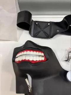 東京喰種 金木研コスプレ 2次元アニメ半顔マスク 3Dプリントマスク 2025年