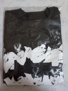 アイドル グラフィックプリント Tシャツ 黒 J FRIENS