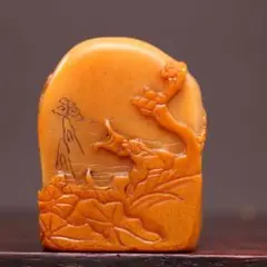 古代の印鑑副葬品印鑑亀印二重印鑑アンティーク2セット骨董品