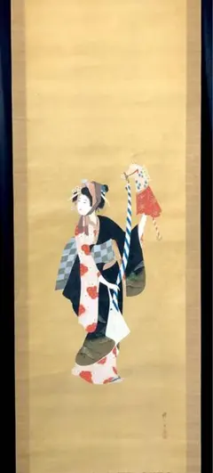 日本江戸時代肉筆掛け軸その3※激安骨董品 X1150C3-2 2025年最新】