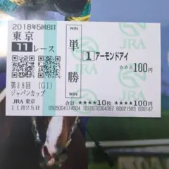 2026年最新】ジャパンカップ 馬券の人気アイテム - メルカリ