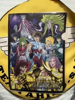 聖闘士星矢 冥王神話 THE LOST CANVAS クリアファイル 希少 聖闘士星矢