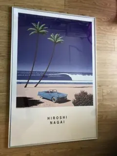 ラスト1点【激レア】永井博Tokyo FM記念イラストポスター 2025年最新】永井