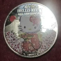 銀高騰中!→4万円台から開始!【限定】ハローキティ40周年 1オンス銀貨