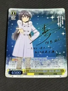 2026年最新】それぞれの選択 桜島麻衣 spの人気アイテム - メルカリ