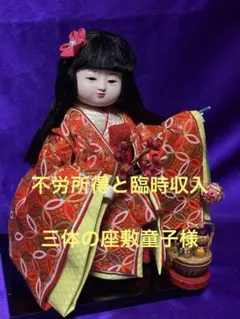 曰く付き】特級呪物 日本人形 特級呪物 座敷童子が宿る日本人形藁被り