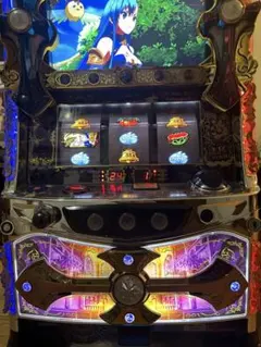 証紙付 豪炎高校應援團 コイン不要 パチスロ 実機 5号機 549 山佐