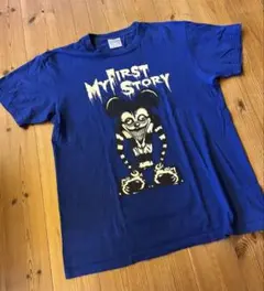 MY FIRST STORY☆ライブTシャツ青☆新品⑤