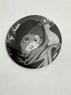 呪術廻戦 アニメツーリズム2023 グリッター缶バッジ 虎杖悠仁 SD 缶