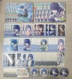 桐谷遥 プロセカ エピカ グリッター缶バッジ 箔押し 色紙 感謝祭