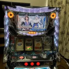 パチスロ 輪廻のラグランジェ コイン不要機付き 実機 100V家庭用電源