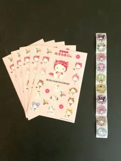 2000年 サンリオ ローズキティ マスコット付しおり