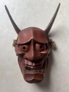 能面 般若(はんにゃ) 木彫り 手彫り 2025年最新】木彫 般若 面の人気