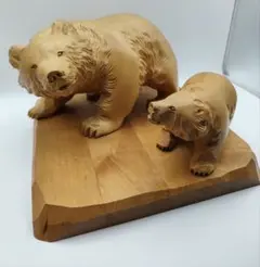 2026年最新】熊の置物 木彫り大サイズの人気アイテム - メルカリ