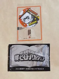ジャンプ展 来場者記念証 僕のヒーローアカデミア 爆豪勝己 - メルカリ