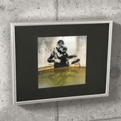 額装品/banksy bristol 2009/バンクシーHanging
