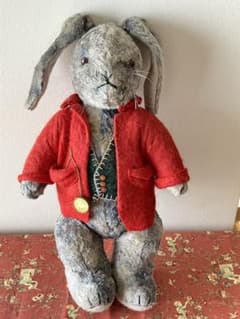 ナオミライト不思議の国のアリスうさぎ作家物テディベア