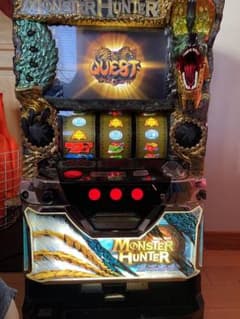 パチスロ】五号機モンスターハンター月下雷鳴実機引き取り限定愛知
