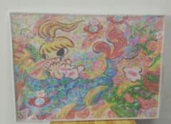 タカハシマホ シルクスクリーン ゆれる2020 版画 kyne ロッカクアヤコ