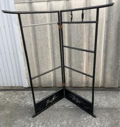 クラシックスタイル 木製衣桁 4引き出し