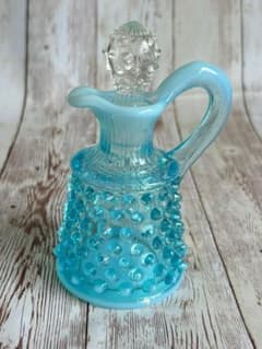 レア！50sアメリカアンティークオールドフェントンブルーオパール