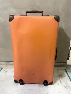 定価45万円程】◇グローブトロッター人気のアイボリー/革バンド破れ