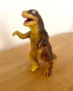 最終値引き【当時物・希少】日東河田のソフト怪獣シリーズ・肉食恐竜