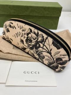 グッチGUCCI ペンケース筆箱花柄新品未使用ハーバリウム
