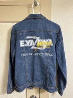 矢沢永吉 Gジャン サイズS ダイヤモンドムーン正規購入品 貴重ワッペンつき