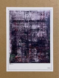 限定マット額装品/ゲルハルト・リヒター/Study for Clouds