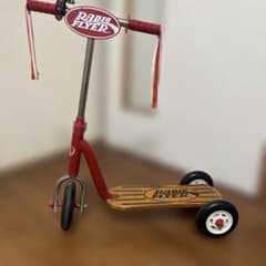 アンティークスクーターキックボードスケーターアメリカ100年