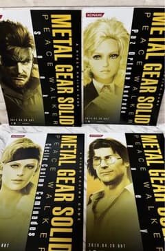 非売品レア☆メタルギアソリッド ピースウォーカー 販促ポスターコンプ