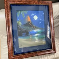 ジョンアルホーグ 「ペレズムーン」JOHN ALHOGUE 絵画シルクスクリーン