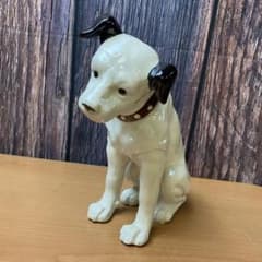アンティーク ビクターニッパー犬チョークウェア（石膏像）
