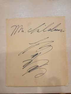 Mr.Children 桜井和寿田原健一初期頃サイン