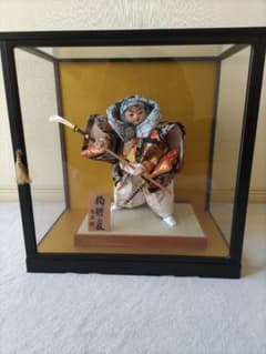 交渉可❗️子供の日！五月人形 お祝ケース飾子供大将 弁慶五條橋お子様