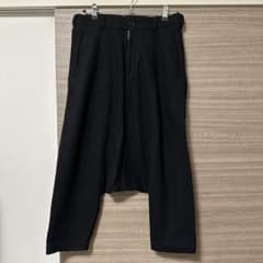 BLACK コムデギャルソン リバーシブルパンツ Sサイズ