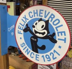 アンティークホーローサインプレート看板 CORVETTE アメリカレア