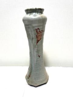 末岡信彦作釉描色絵桜魚水面図鉢 共箱日本美術皿インテリア藤本能道愛弟子