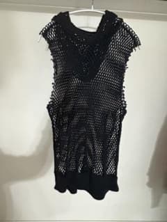 Number (N)ine 02SS オパール加工 メッシュ ノースリーブ