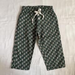 caramel ジオプリント柄トラウザーパンツ