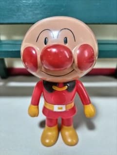 超激レア80年代アンパンマンレトロソフビ人形ミドルサイズ