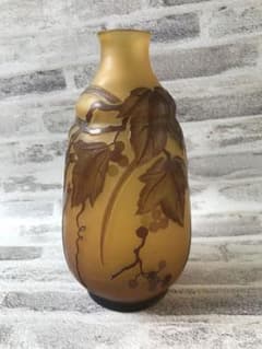 エミール・ガレ花瓶Tip Galle ルーマニア工房製
