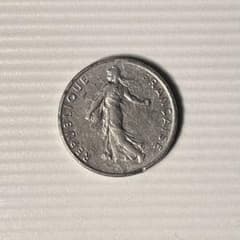 2022年カメルーン民衆を導く自由の女神純銀プルーフ銀貨