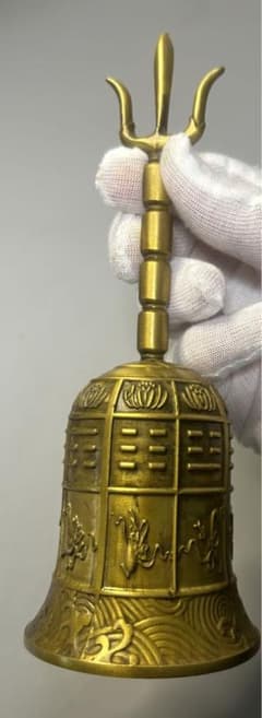 大型黄銅龍頭印章旧家蔵出し、縁起物、骨董品、風水置物、地位、権威