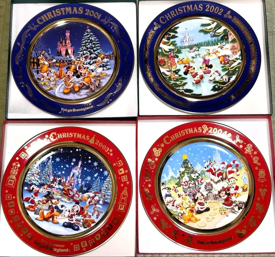 東京ディズニーシー Buon Natale 2001 プレート ベネチア 希少 東京