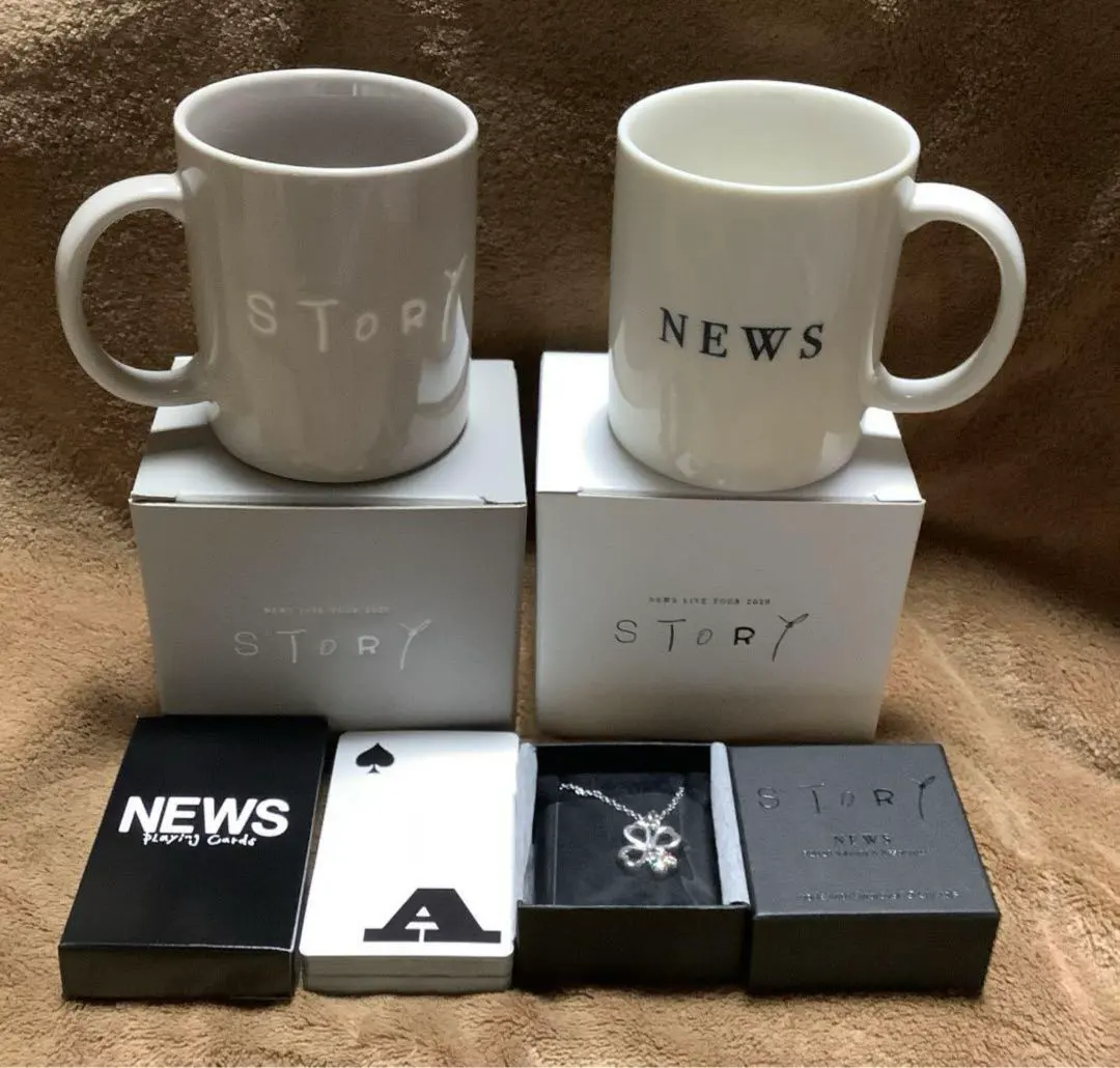 NEWS STORYグッズ13点まとめ売り初期生産〜第二弾まで FC限定あり