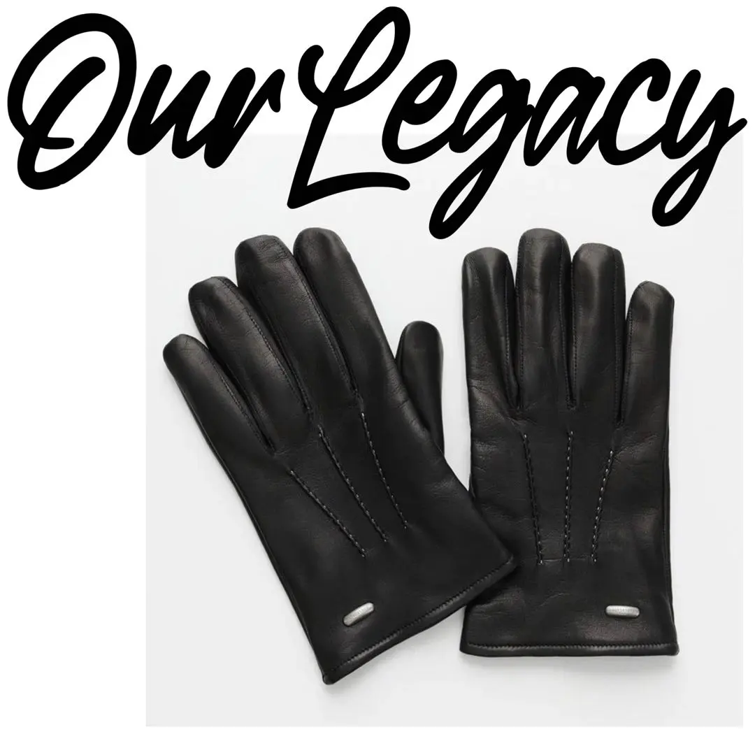 our legacy his gloves レザーグローブモード深水光太